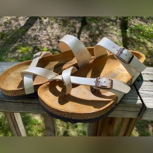 Birkenstock Mayari Women's Sandals in Antique Lace Birko Flor